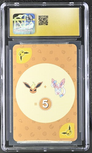 CGC 10 Jolteon JAPANESE Pokemon Playing Card Point Salad - Eevee Edition