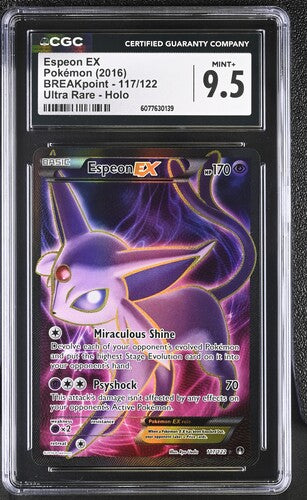 CGC 9.5 Espeon EX 117/122 Breakpoint