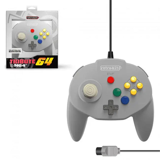 Tribute64 Wired Controller with N64 Port