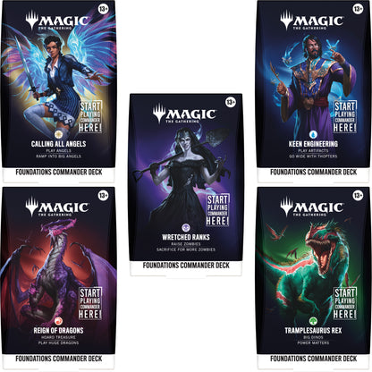 Magic Foundations Commander Decks