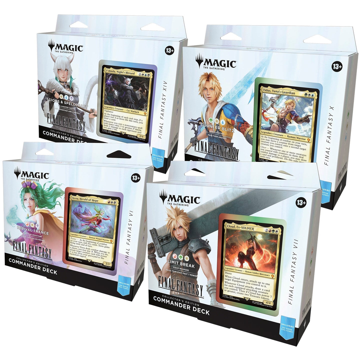 Magic Final Fantasy Collector Commander Decks