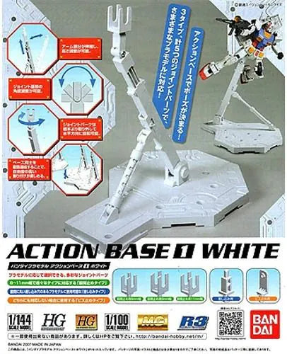 White Action Base 1 for HG Gundam