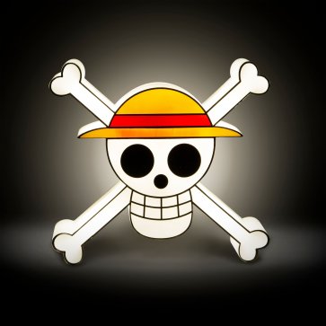 One Piece Straw Hat Jolly Roger Lamp