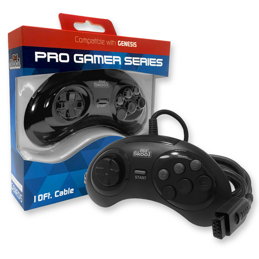 Old Skool Sega Genesis Pro Gamer 6 Button Controller