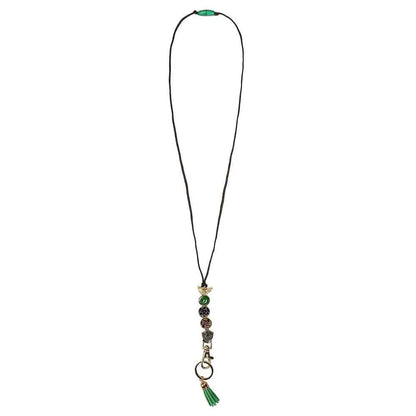 Zelda Icons Charm Beaded Lanyard