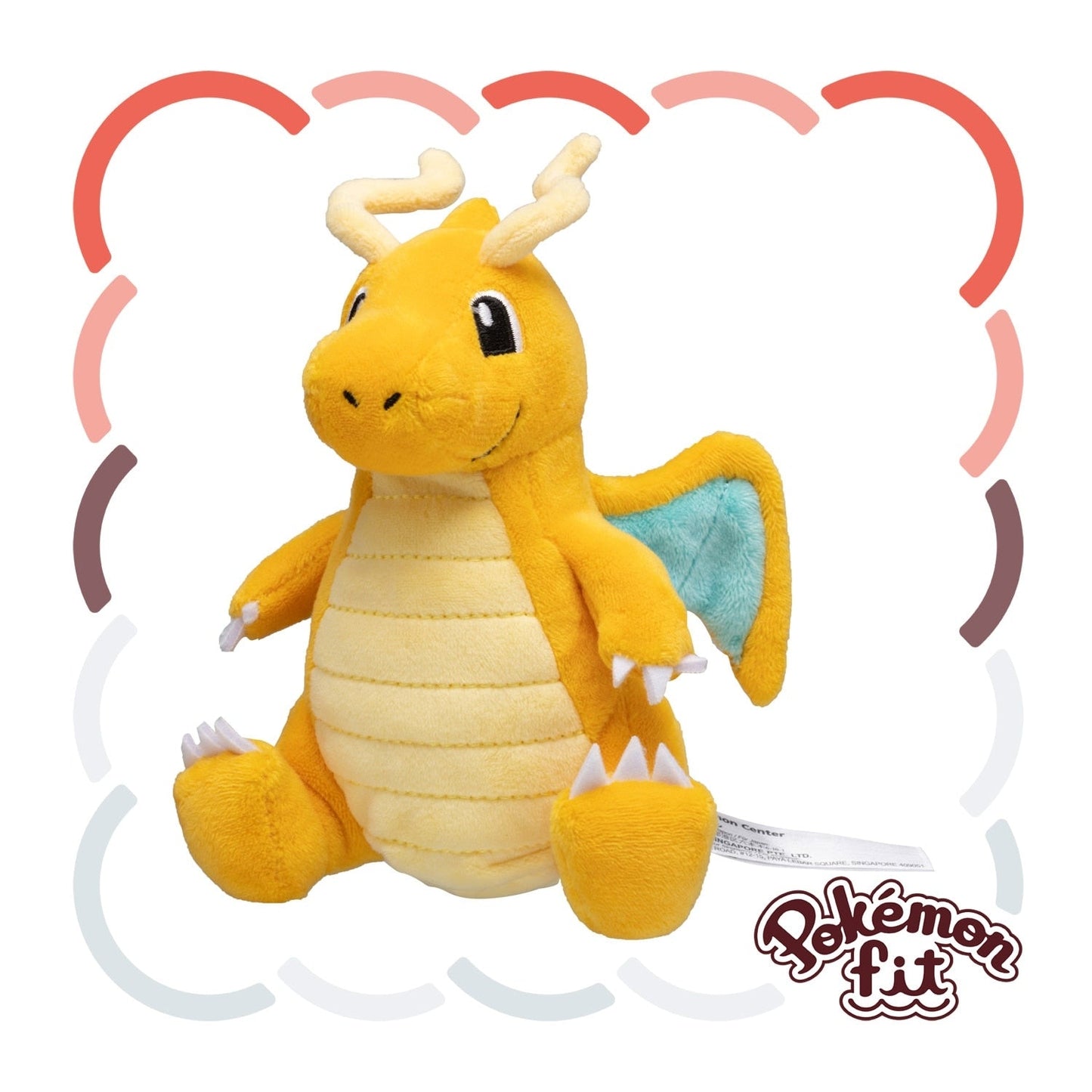 Dragonite Pokemon Fit Plush
