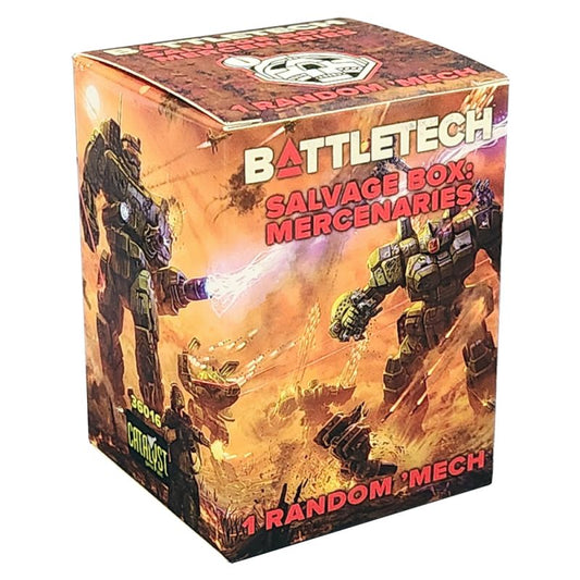 Battletech Salvage Box: Mercenaries - 1 Random 'Mech