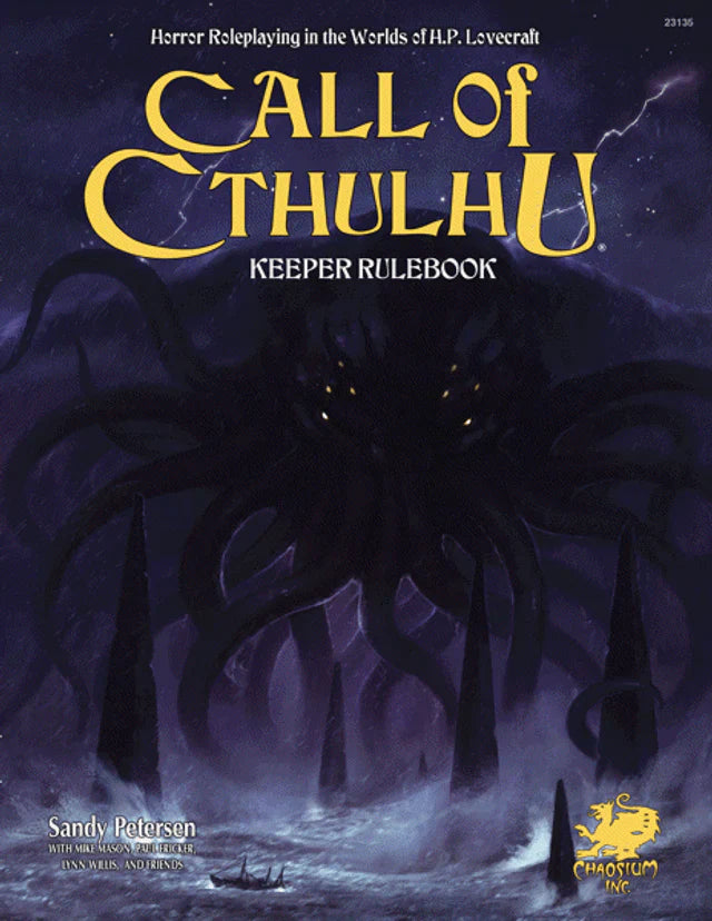 Call of Cthulu Keeper Rulebook