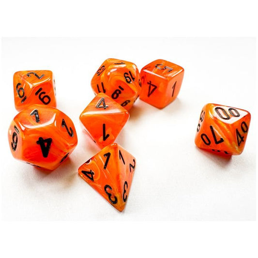 Chessex Mini Vortex Polyhedral 7ct Dice Set