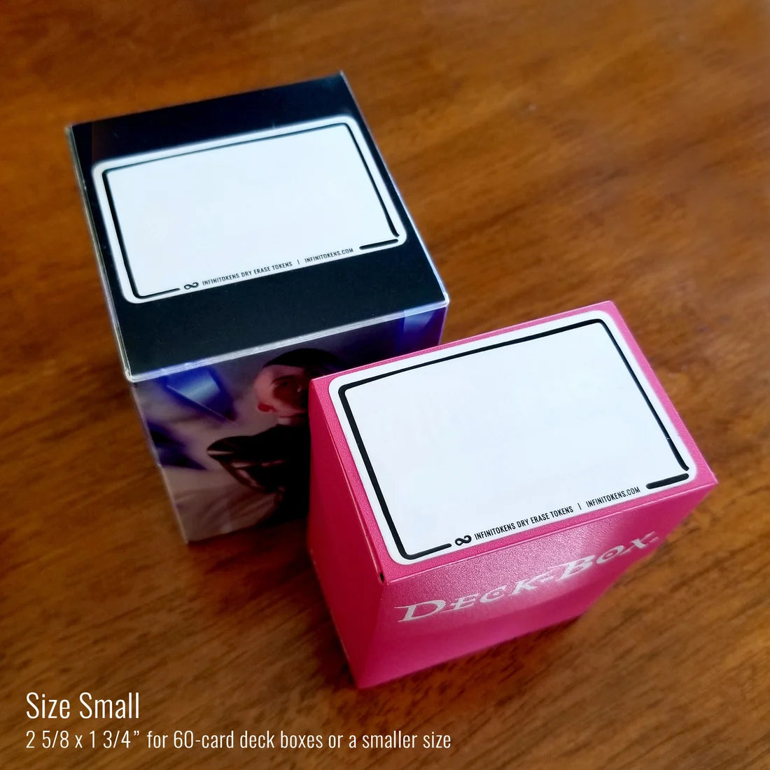 Infinitokens 10 Dry Erase Deck Box Labels (Small)
