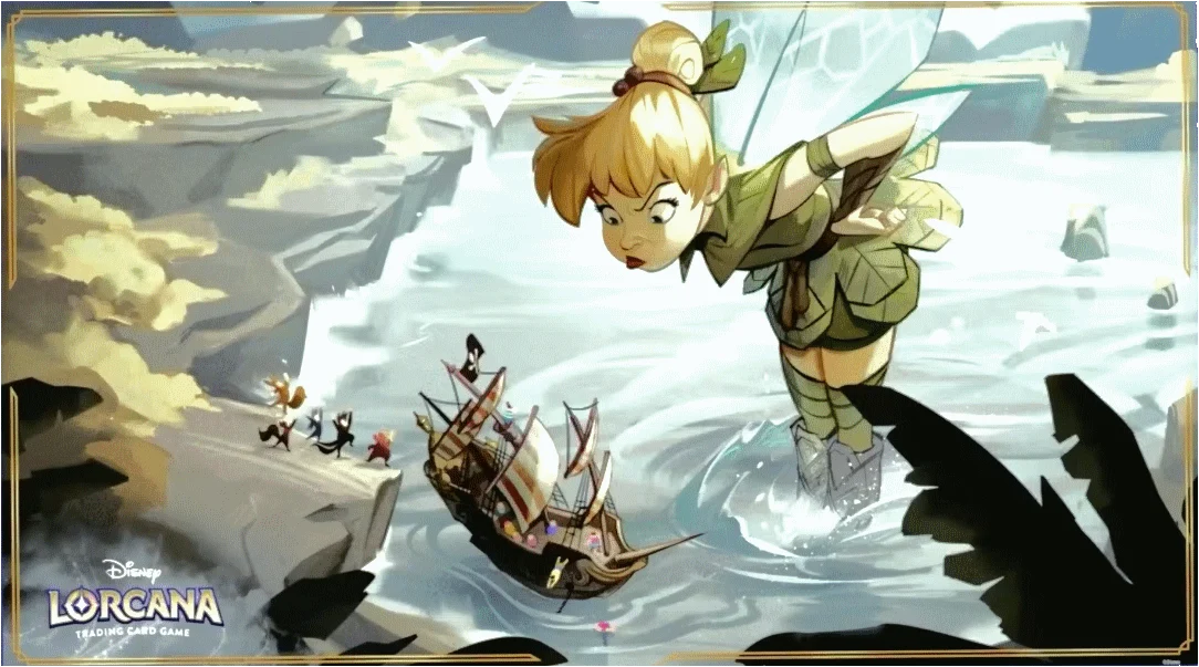 Lorcana TCG Ursula's Return Tinkerbell Playmat