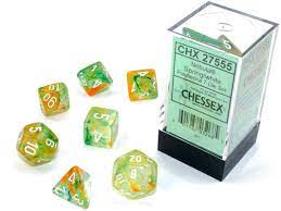 Chessex Nebula Polyhedral 7ct Dice Set