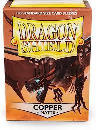 Dragon Shield Matte 100ct Standard Size Sleeves