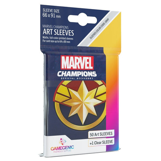 Captain Marvel - Marvel Champions Art Sleeves