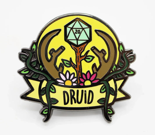 Foam Brain Class Pin - Druid
