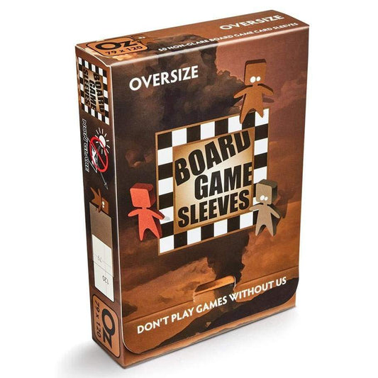 50 Ct - 79 mm x 120 mm (3 1/8"" x 4 3/4"") Oversized Non-Glare Board Game Sleeves