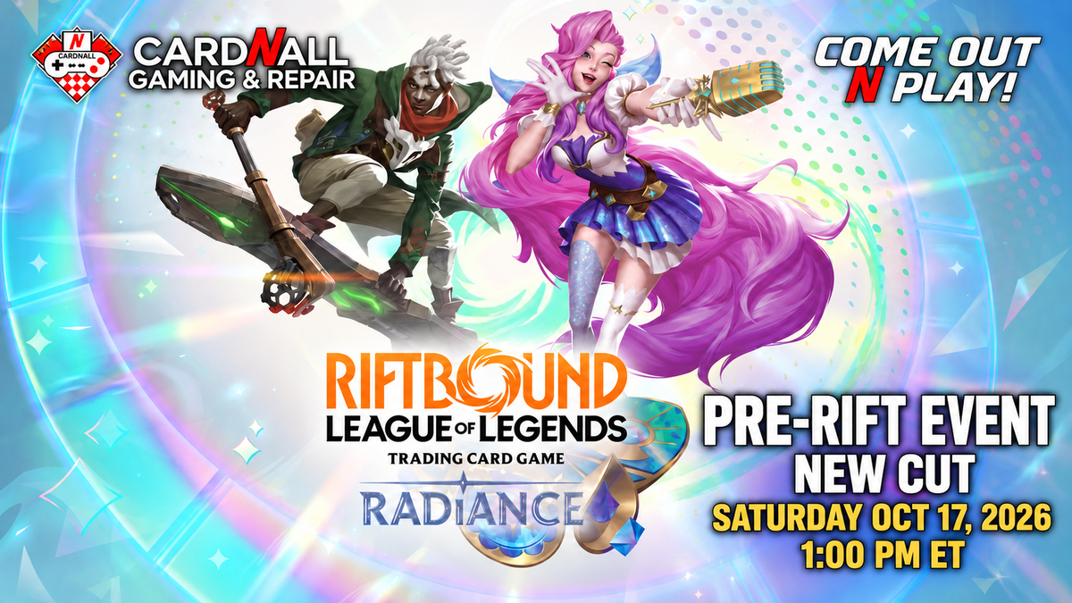 Riftbound Radiance Pre-Rift Event: Oct 17 at 1PM