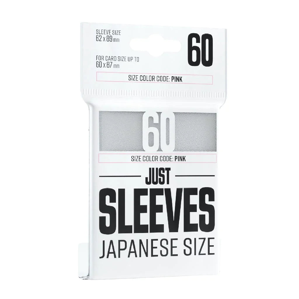 Gamegenic Just Sleeves Japanese Size 60ct Sleeves