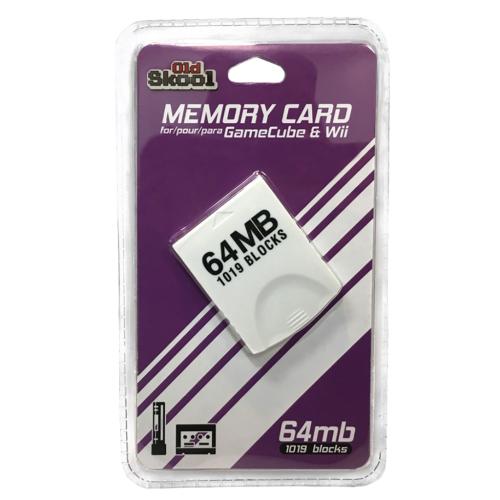Old Skool Memory Card for Gamecube and Wii - 64Mb