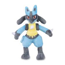 Lucario Posable  8 ½ In. Poké Plush