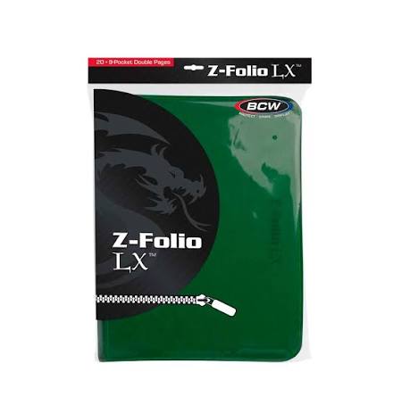 Z-Folio 9-Pocket Zippered Binder