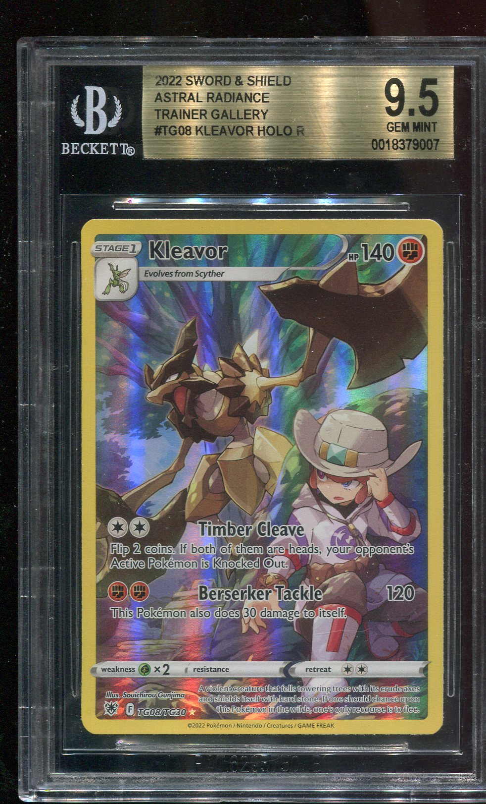 Beckett 9.5 Kleavor GG08/TG30 Astral Radiance Trainer Gallery