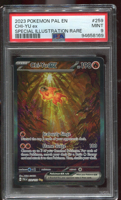 PSA 9 Chi-Yu 259/194 Paldea Evolved Special Illustration Rare