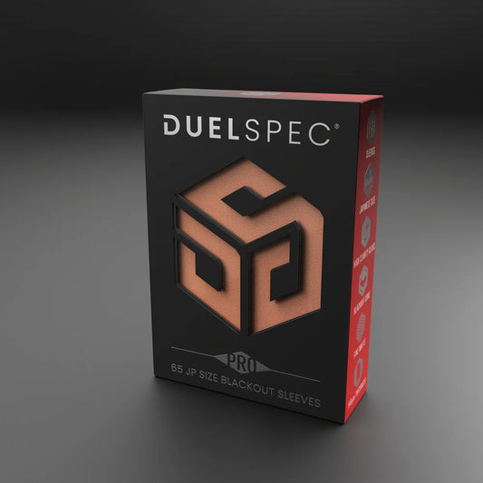 DuelSpec Pro Blackout JAPANESE Size Sleeves 65 ct