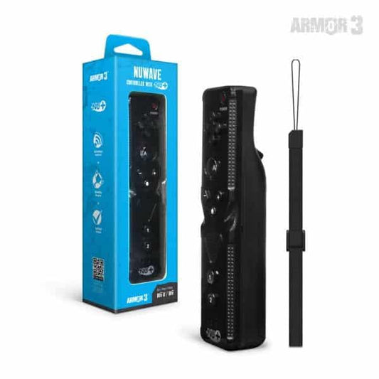 Armor 3 Black Wii Remote Plus