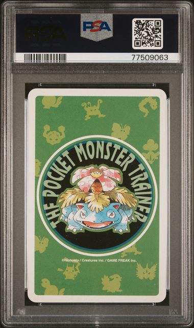 PSA 10 Articuno 4 of Hearts Green Version