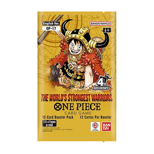 One Piece: The World's Strongest Warriors JAPANESE Booster Pack