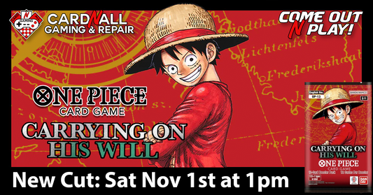 One Piece Carrying on His Will Release Event
