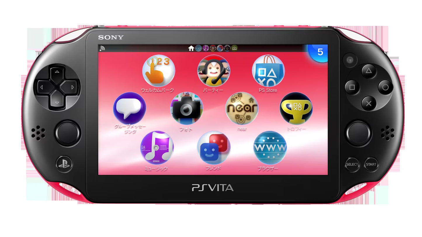 Playstation Vita Slim Pink Black - Playstation Vita (JPN)