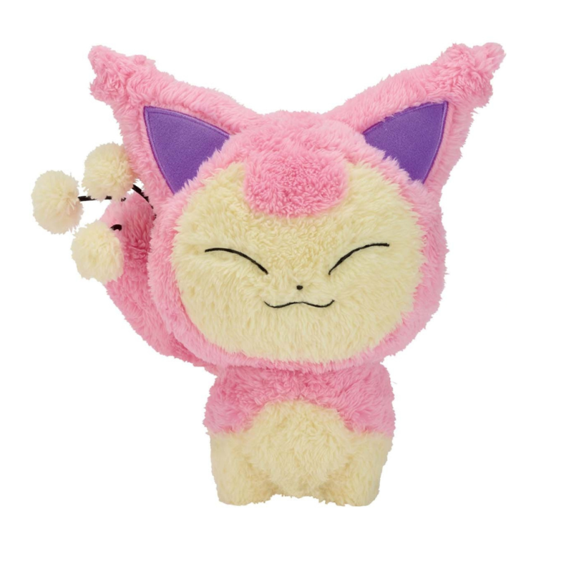 Pokemon Fluffy Cozy 9.8" Skitty Plush