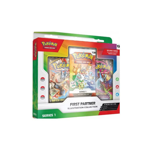 Pokemon First Partner Illustration Collection Series 1