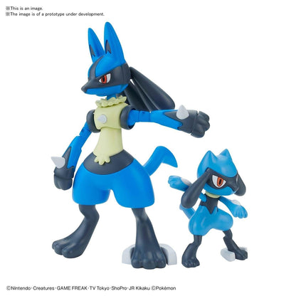 Riolu & Lucario Pokemon Model Kit