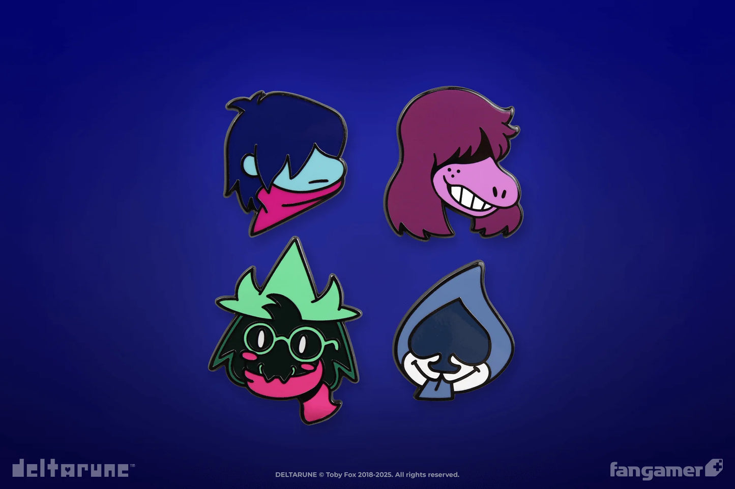 Fangamer Deltarune Character Pin Set 1