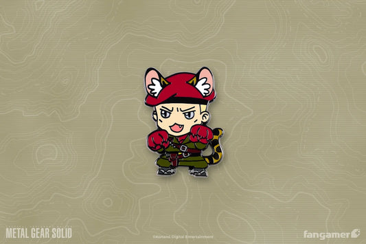 Fangamer Metal Gear Solid Revolver Ocelot Rawrcelot Pin