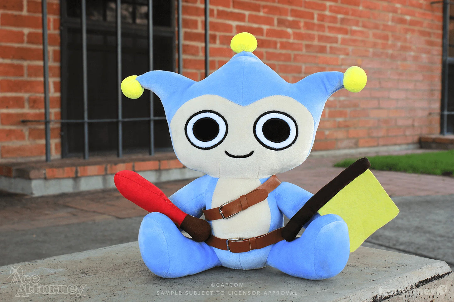 Fangamer Ace Attorney Blue Badger Plush