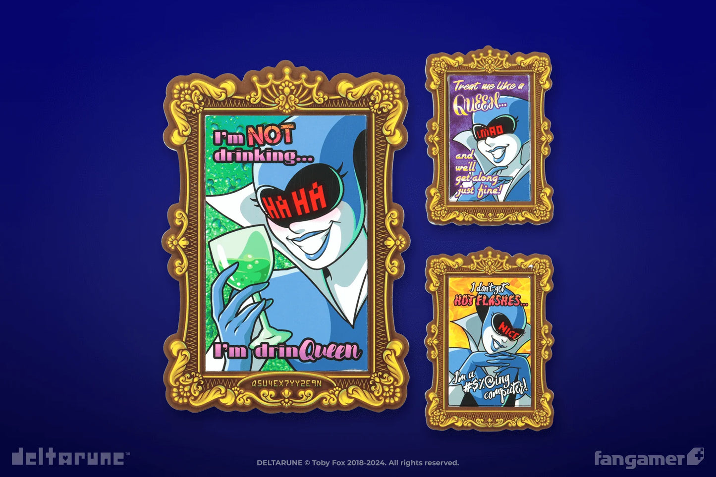 Fangamer Deltarune Queen Magnet Set