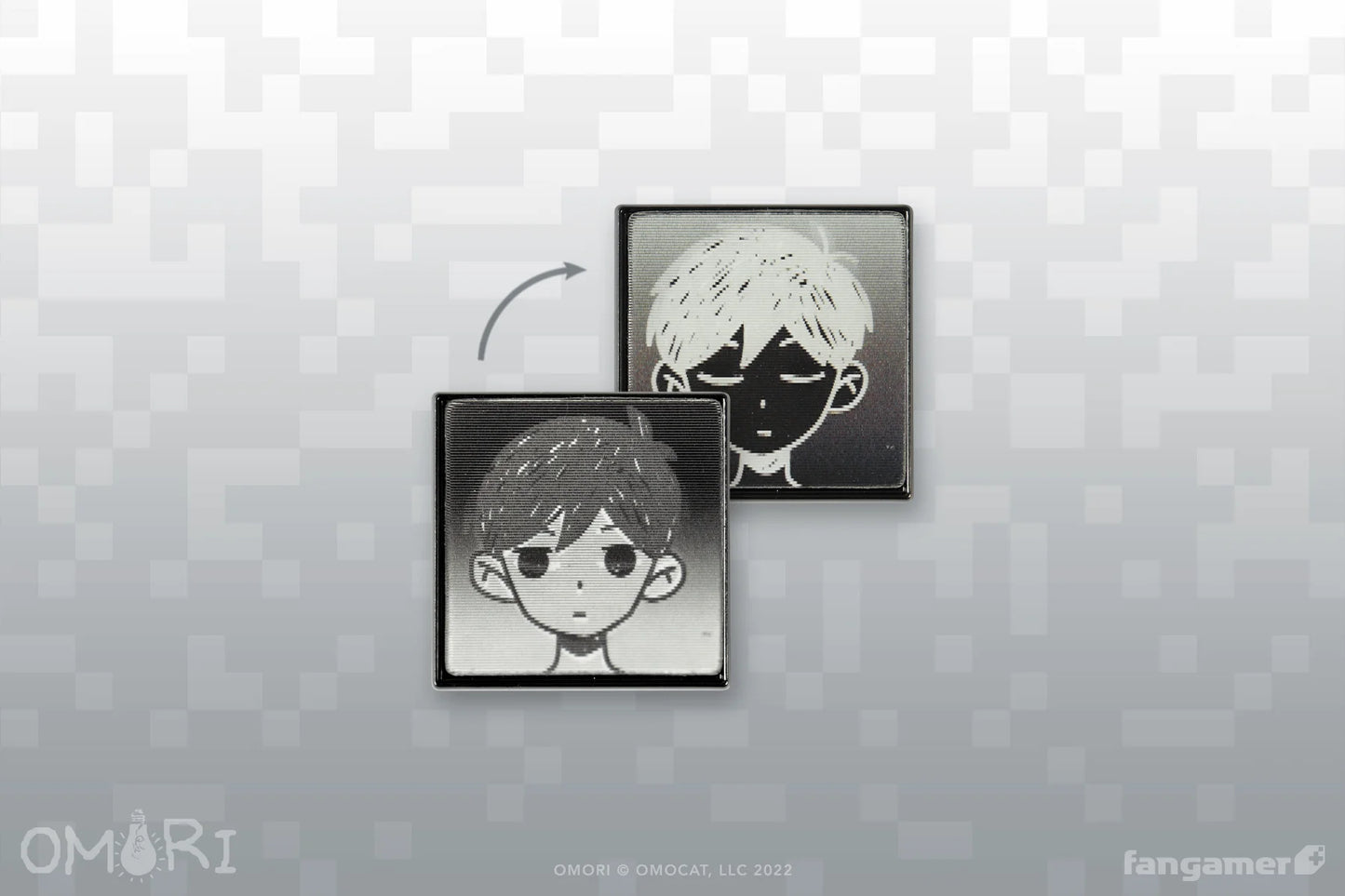 Fangamer Omori Invulnerable Omori Lenticular Pin