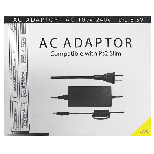 Old Skool PS2 AC ADAPTER FOR SONY PLAYSTATION 2 SLIM