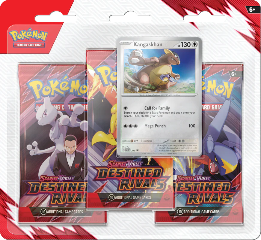 Pokemon Destined Rivals 3-Pack Blister