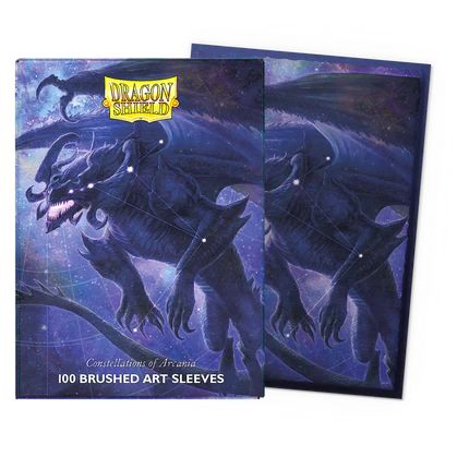 Dragon Shield Art Brushed 100ct Standard Size Sleeves