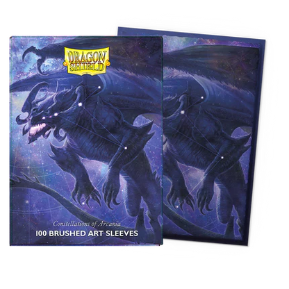 Dragon Shield Art Brushed 100ct Standard Size Sleeves