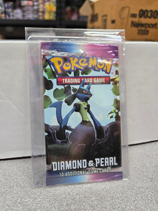 Pokemon Diamond & Pearl Base Set Booster Pack (Lucario)