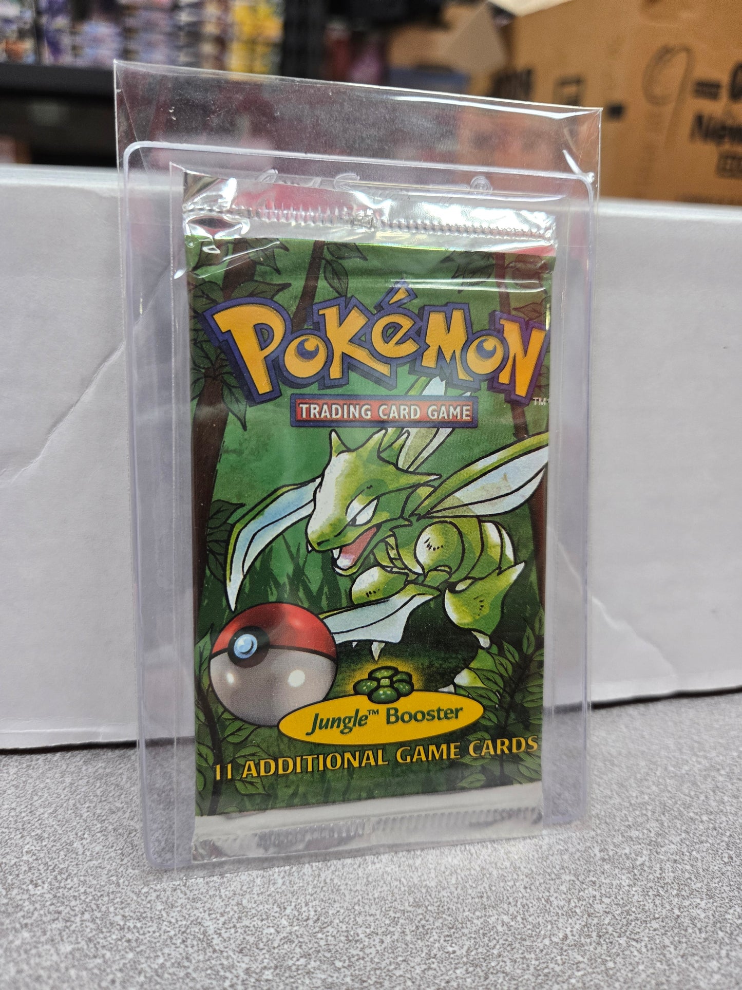 Pokemon Jungle Unlimited Booster Pack (Scyther)