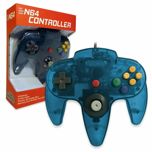 Old Skool N64 Controller - Turquoise