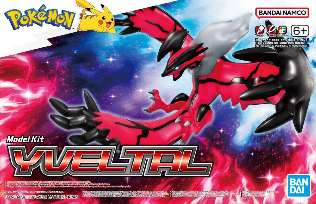 Yveltal Pokemon Model Kit