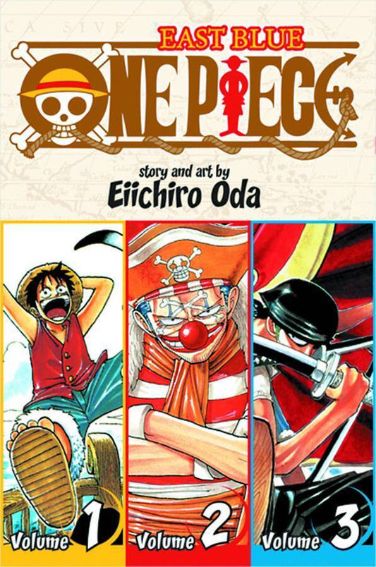 One Piece (3-in-1 Edition) Vol. 1-3